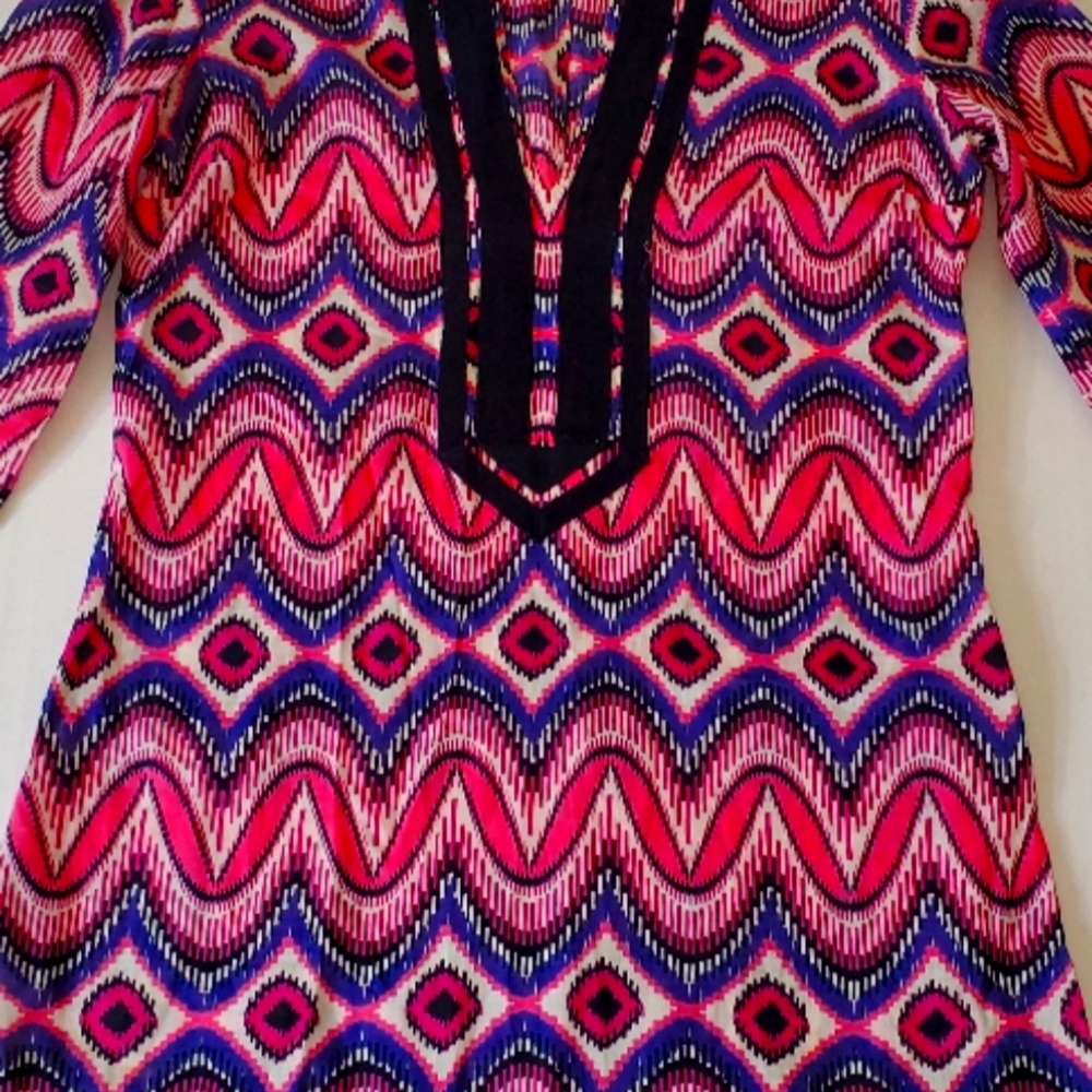 Tory Burch MULTICOLOR DRESS SIZE 2